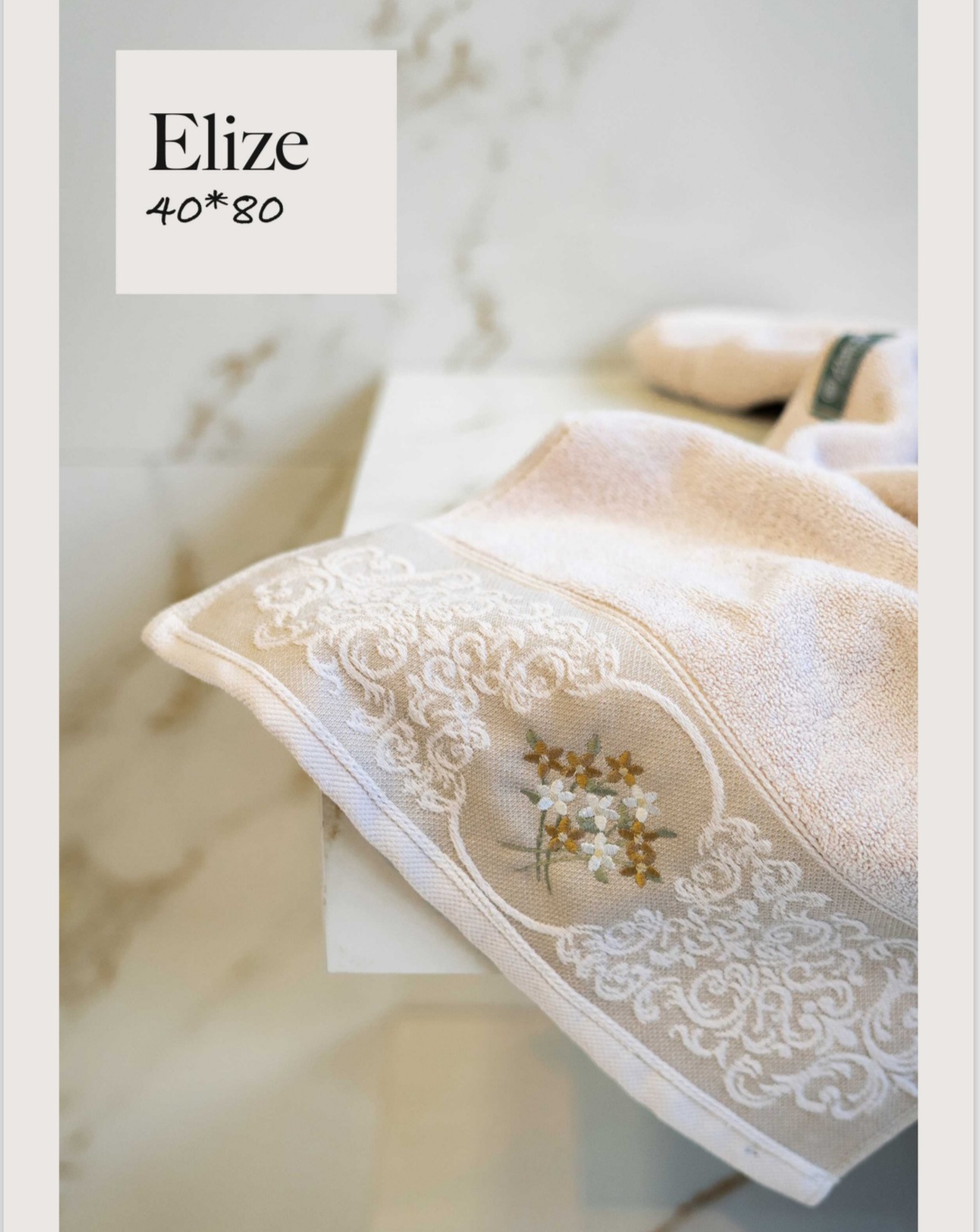 حوله دستی نارین ساپ مدل Elize